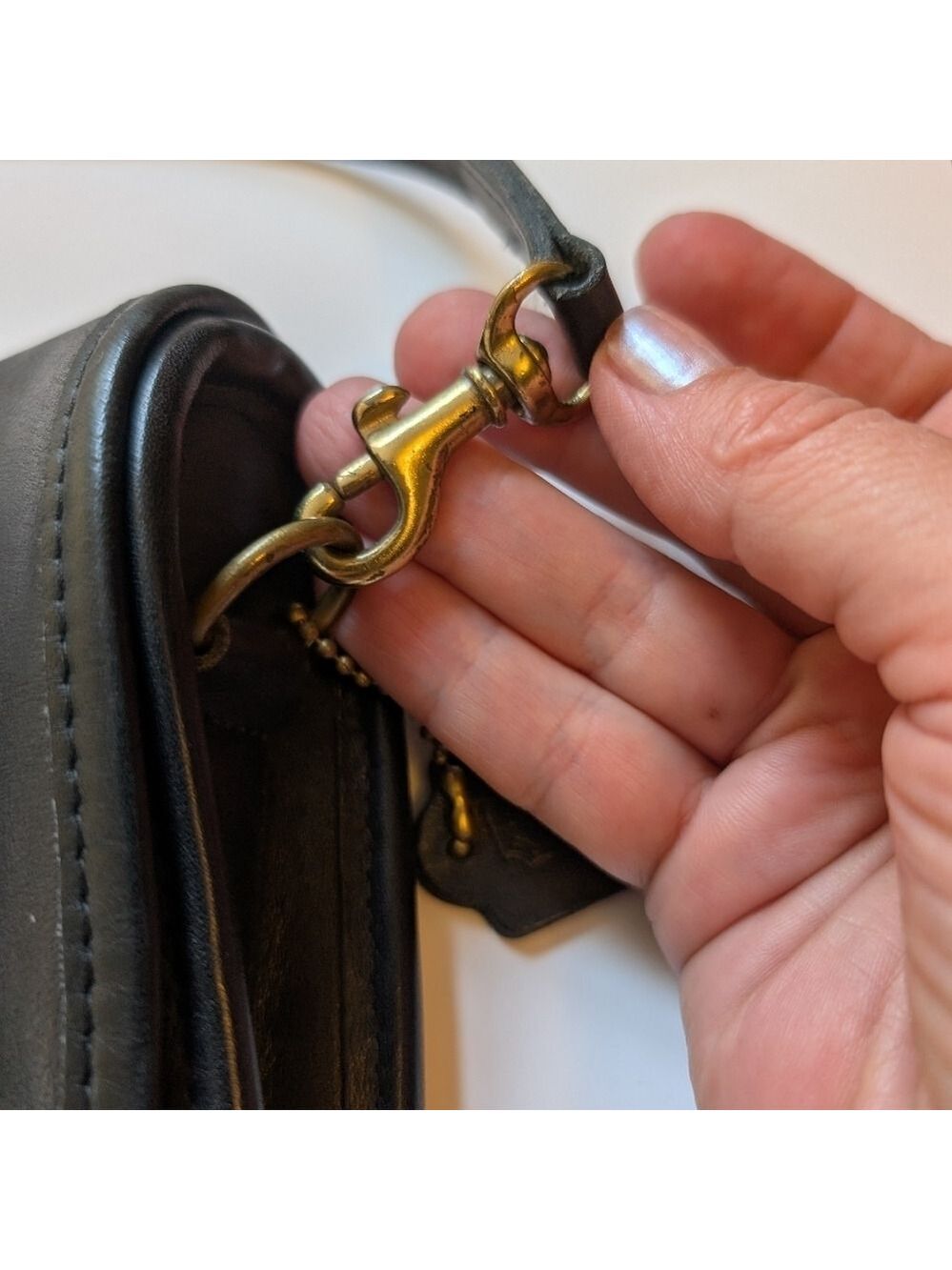 Coach Vintage Ritchie Bag Sold In Outlet In VGUC - Picture 6 of 16